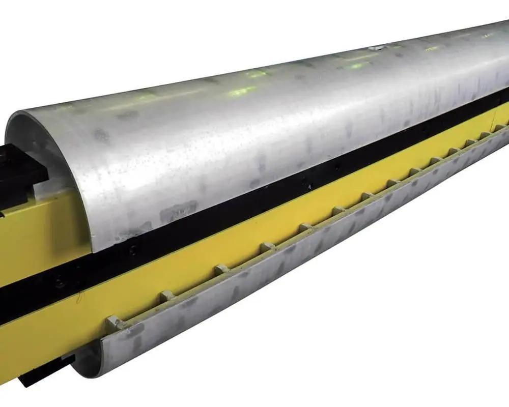 Автоматическая машина для формовки овальных труб HAVC Tube CNC производства воздушных