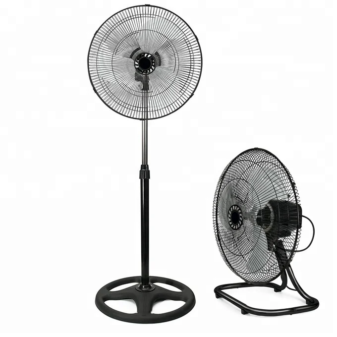 Best sell 18 inch Chrome  3 in 1 industrial fan with ETL and 100W  big power