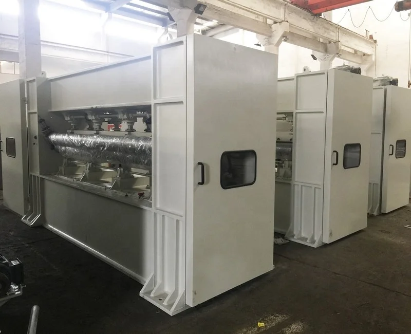 Industrial wool felt needle punching machine