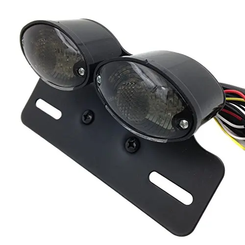 Универсальный задний стоп-сигнал «кошачий глаз» на заказ, стоп-сигнал для мотоцикла, задний стоп-сигнал, подсветка номерного знака