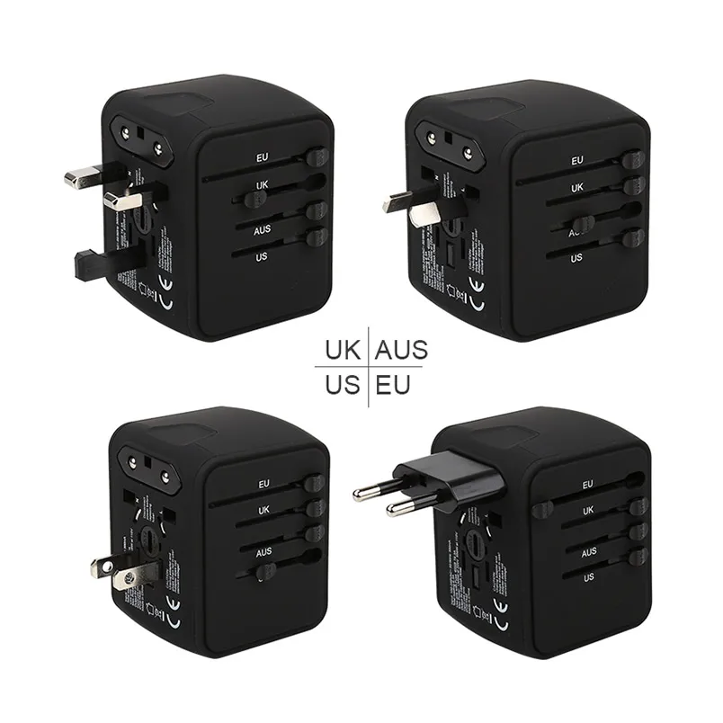Best selling mobile accessories UK plug universal travel adapter ac dc power adapter travel adapter with usb port