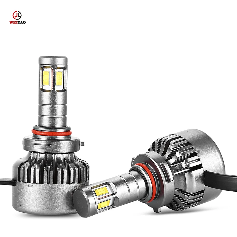 12V Car Light 45W 6000K 9140 LED Car Headlights 9005 9006 White American Headlight