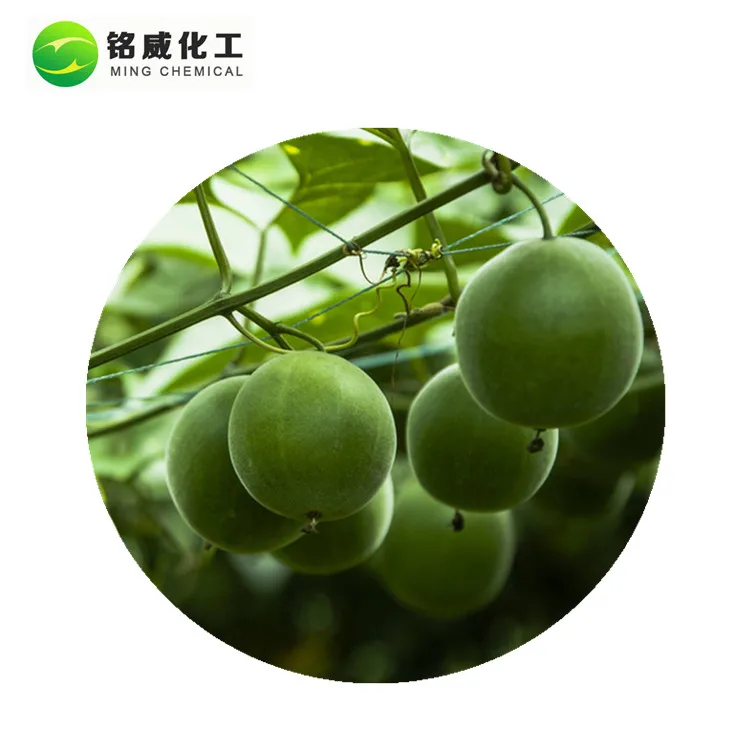 Zero calories natural sweetener bulk monk fruit extract powder