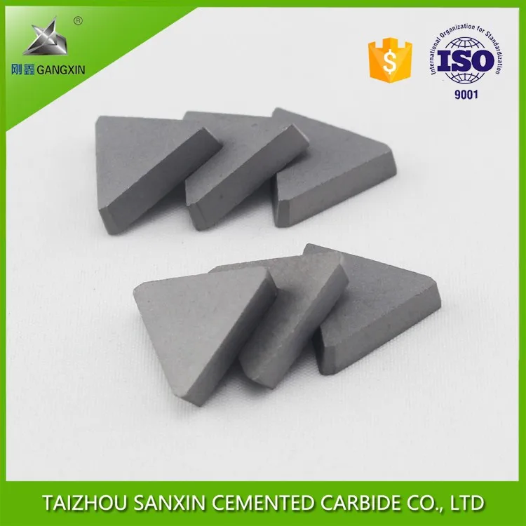 P30 carbide 3/4 triangle tungsten carbide tips milling tips blank sanxin