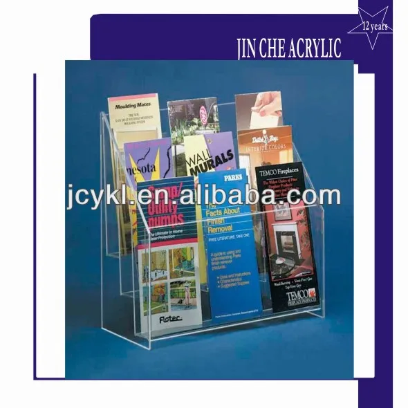 Manufacturer Clear Acrylic Brochure Dispenser