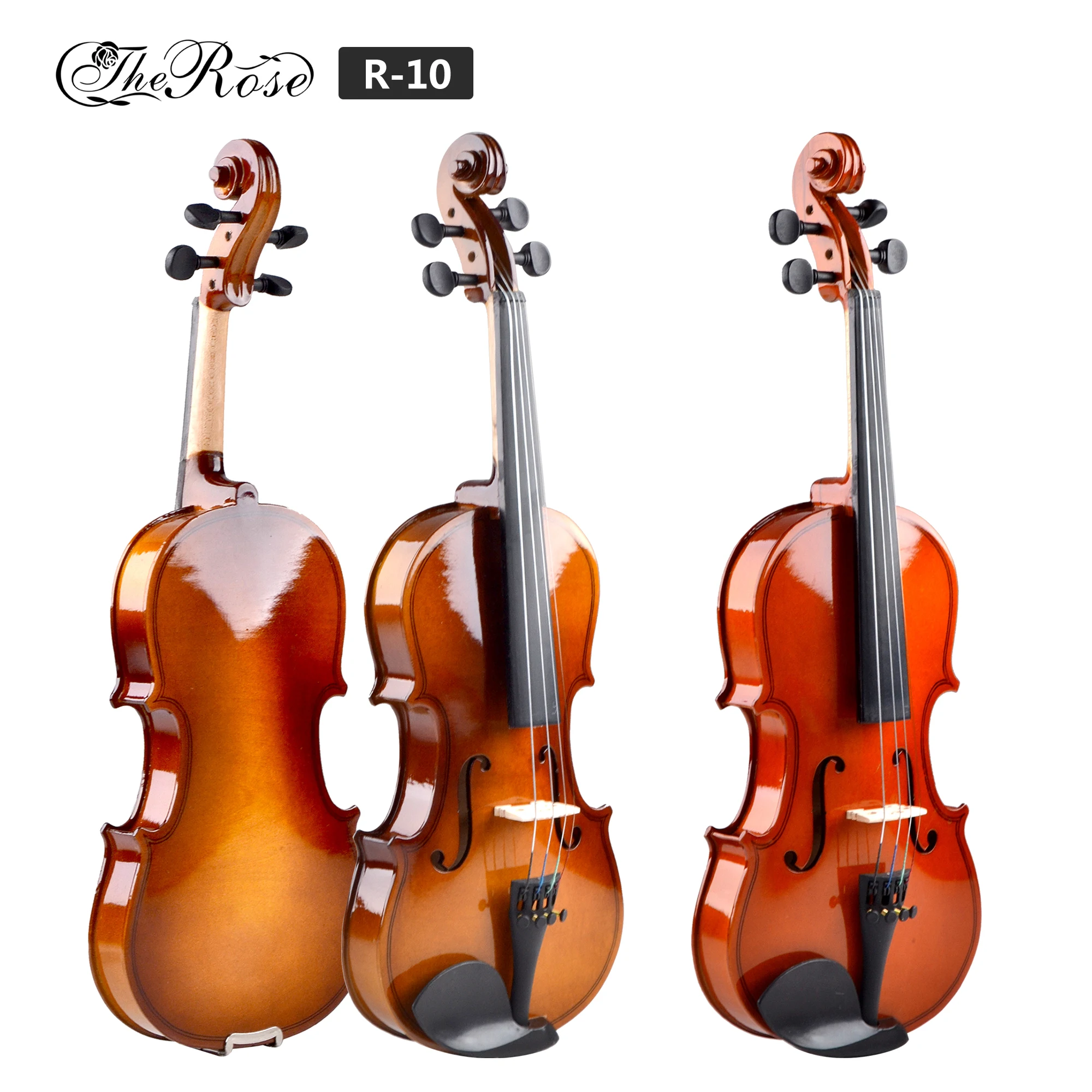 Chinese musical instrument manufacturer  high quality FREE  OEM brand violin with free violin case/bow/rosin