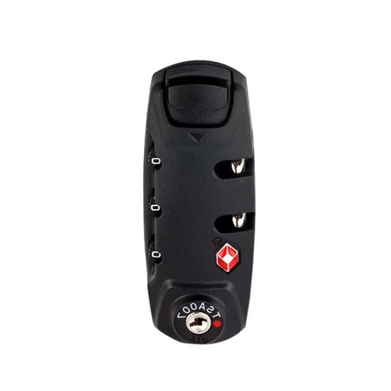 Resettable travel luggage security code tsa 3 digit suitcase tsa combination lock for luggage