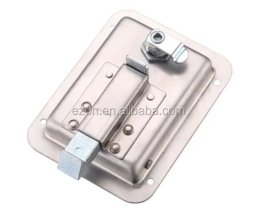 Stainless steel Toolbox Paddle Lock/Metal Panel box lock/Electrical  box panel handle lock car lock