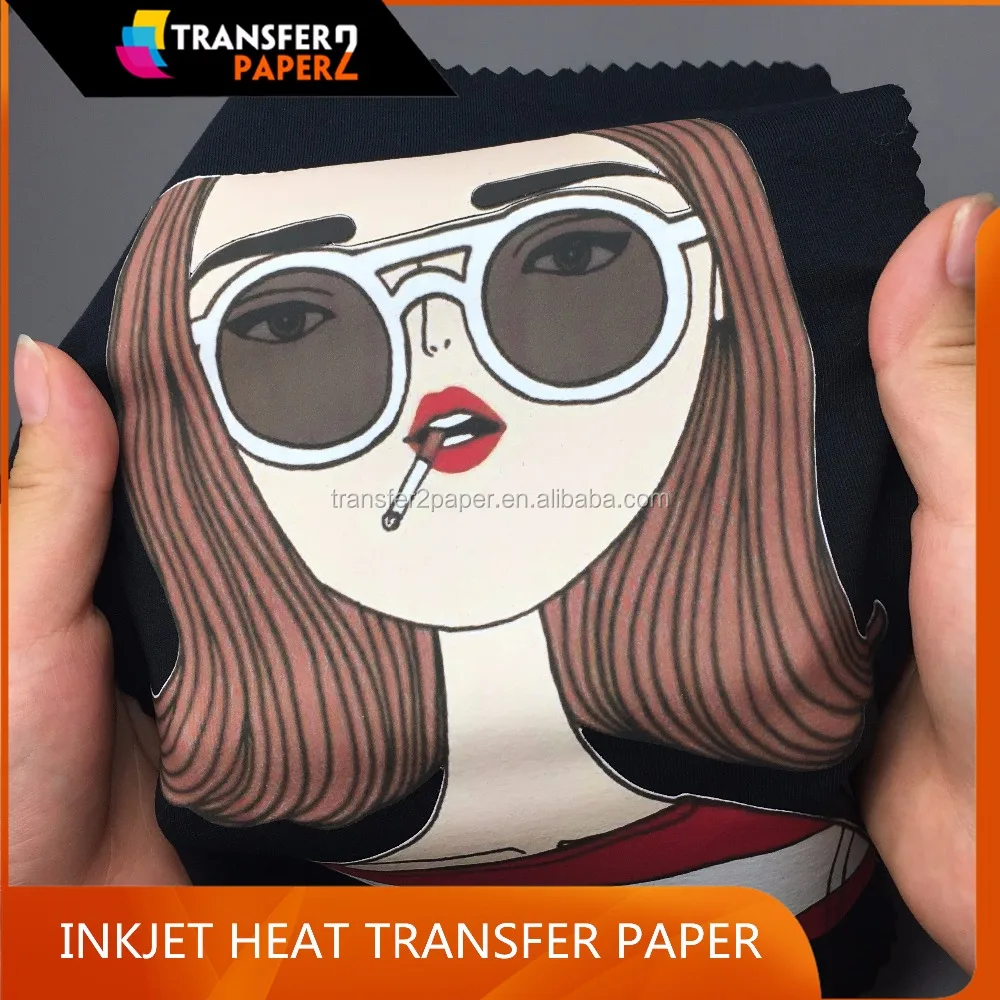 
Dark T-shirt heat transfer paper high tension light transfer paper 