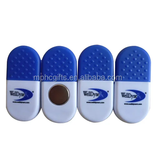 
Medicine Promotional Plastic Pill shaped Magnet Clip 