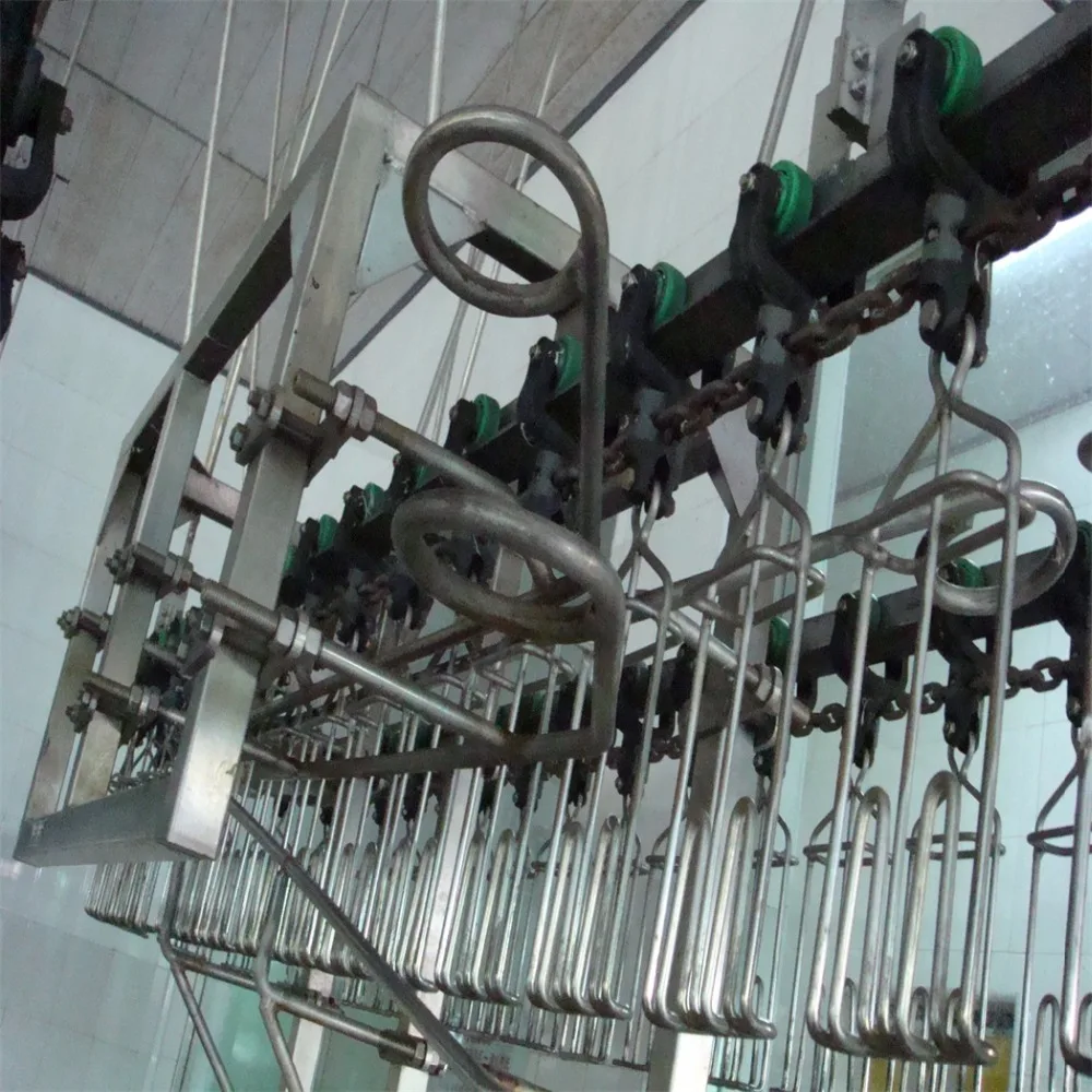 small fully automated chicken meat processing plant