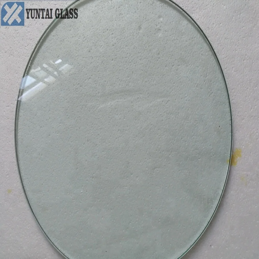 4mm 5mm 6mm 8mm 10mm 12mm clear bronze green grey tinted round tempered glass circles table top