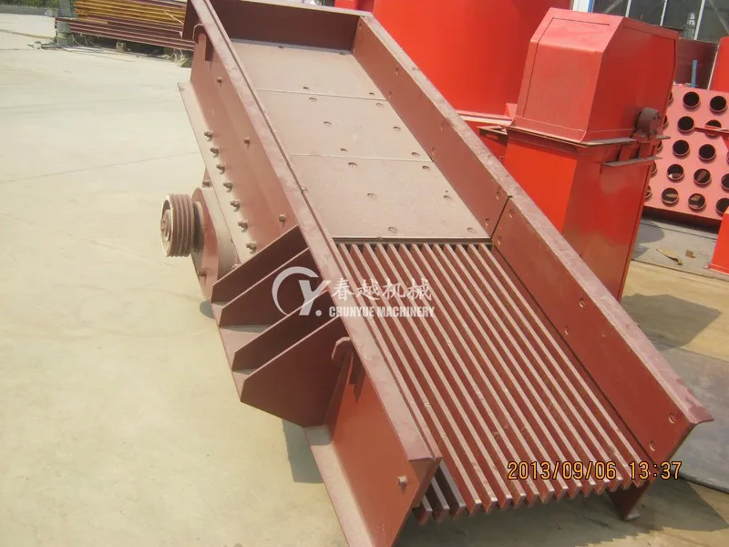 Мини горное оборудование прочный Вибрационный питатель