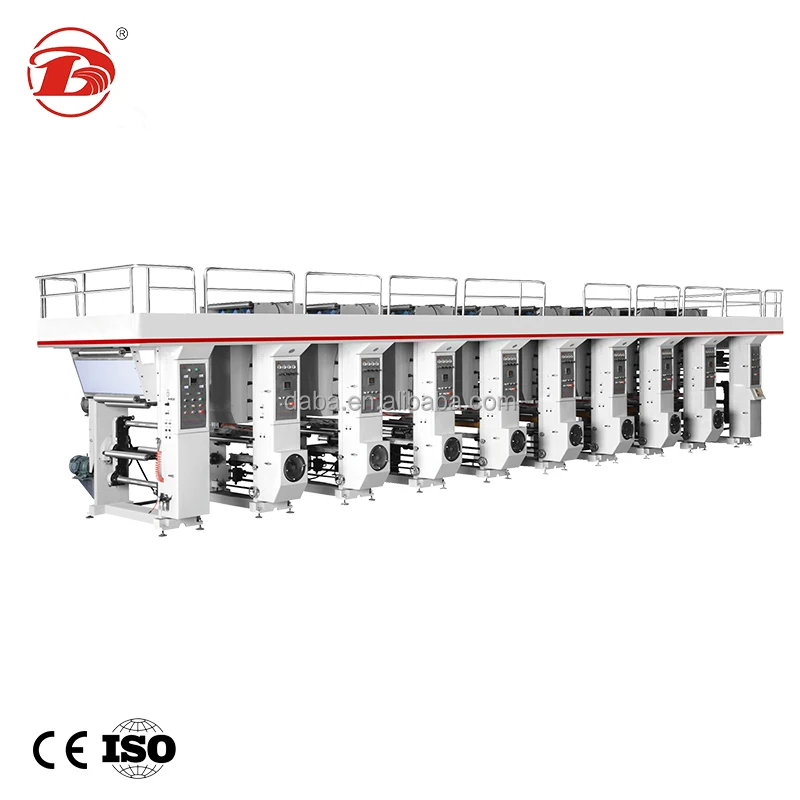 Высокоскоростная ротогравировальная печатная машина DABA