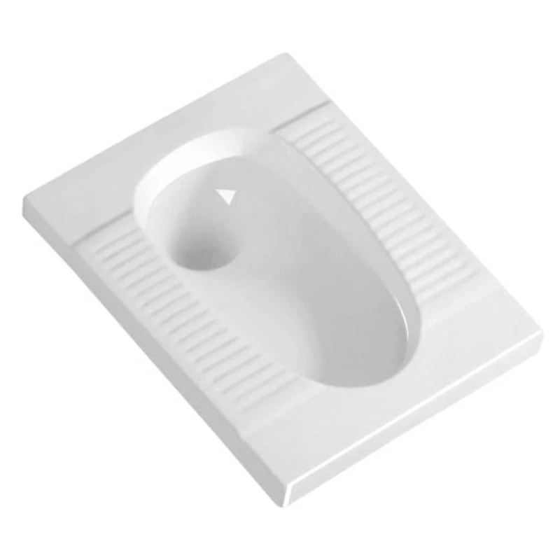 Water Saving Good Technology Safty and Clean 2 Pieces Toilet Squat Pans