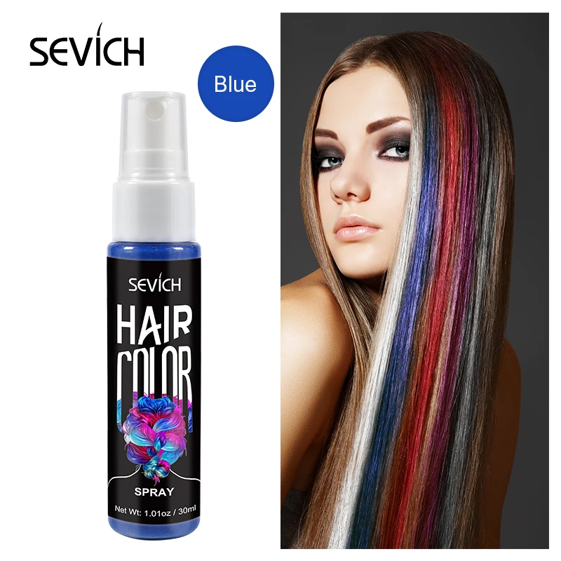 Wholesale temporary professional organic colour hair spray / organic hair color