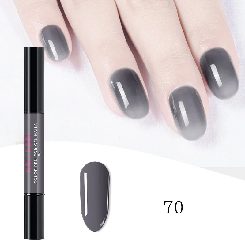 QF C48 12 Colors Customized Logo & Colors One Step No Base Top Coat Gel UV Led Nail Gel Polish