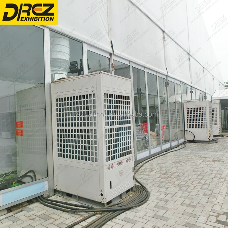 Hot Sale Drez 25 Ton Ducted AC Outdoor Event Air Conditioner Portable PVC Tent High Customizable Logo Exhibitions Sports Games