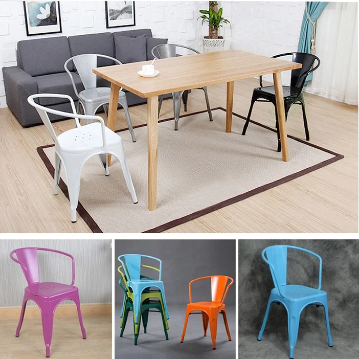 Hot Sale Design Restaurant Table Set Dining Metal Chair For Sale