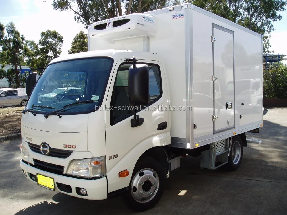 Refrigeration Unit Truck Refrigerator Van Truck For Meat And Fish