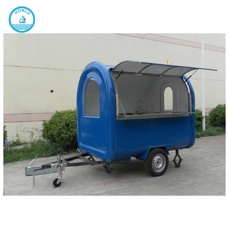 European Bakery Mobile Food Trailer Fast Food Concession Stand Trailer Smoothie Kiosk for Sale