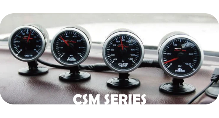 52 мм CSM, электрическая турбо 2 бар, белый светодиод для увеличения заряда