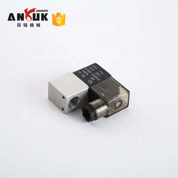 Aluminium pneumatic solenoid valve 1.2MPa