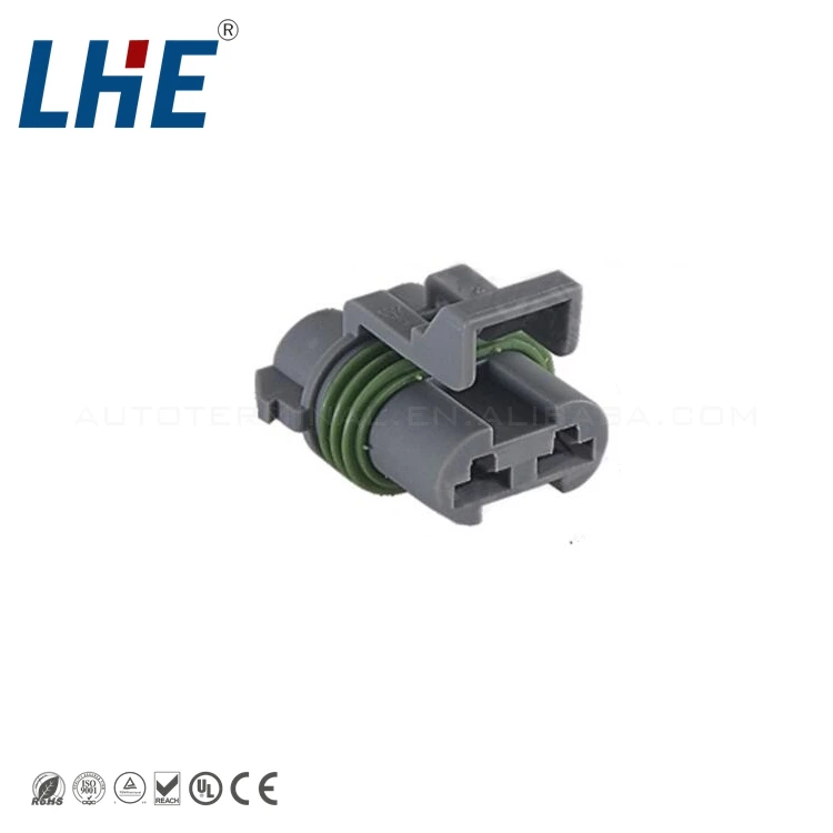 1 положение пластиковый корпус мужской женский серый Электрический Авто провод разъем