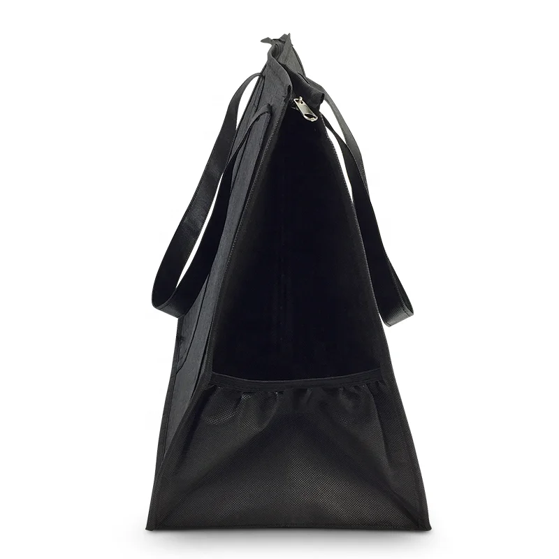 Extra Large  Heavy Duty   Custom logo Insulated Reusable Tote Grocery thermal Shopping Bag Cooler Bag