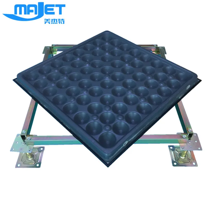 Floor Installation!! 600*600*35mm Raised Steel Floor with Laminates