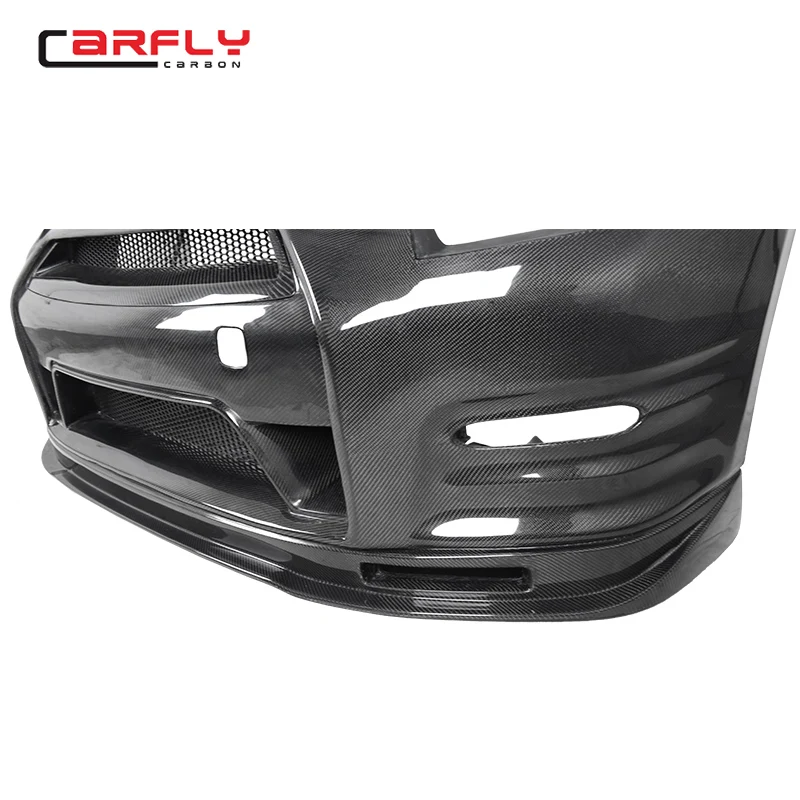 High Performance Carbon Fiber Front Bumper for GTR R35 2008-2016