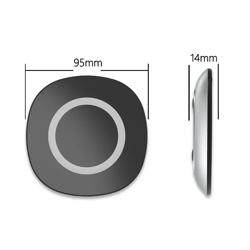 
factory wholesale 10W Wireless Charging Fast Charge Pad Qi Wireless Charger for samsung/xiaomi/huawei/LG 