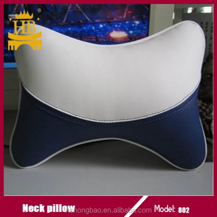 Hot selling factory supply car head rest pillow in bone shape car accessories