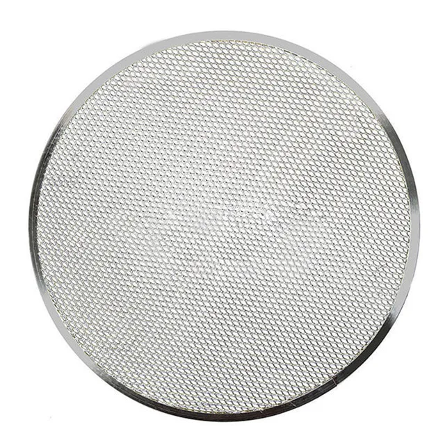 12 Inch Aluminum Flat Mesh Pizza Screen