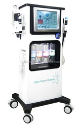 7 in 1Multifunctional RF Ultrasound Silk Peel Machine for Facial Exfoliation Oxygenation and Infusion