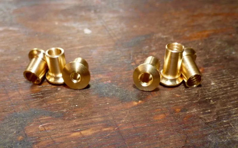 Roffee Woodwind Musical Parts 100 Pieces Sax Clarinet Oboe Bassoon Repair Parts Stainless Steel Pin Springs 1.0*55 mm