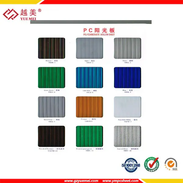 6mm Multiwall Sheet Precio Policarbonato Polycarbonate Prices
