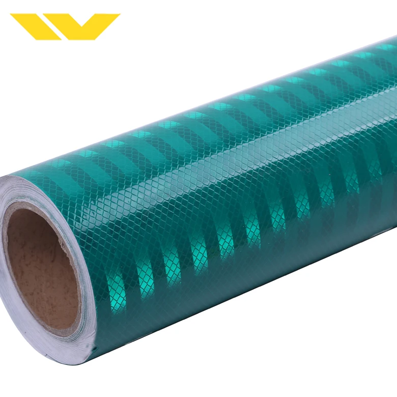 Hot Sale Advertising Usage PVC Reflector Sheet Retro Reflective Material