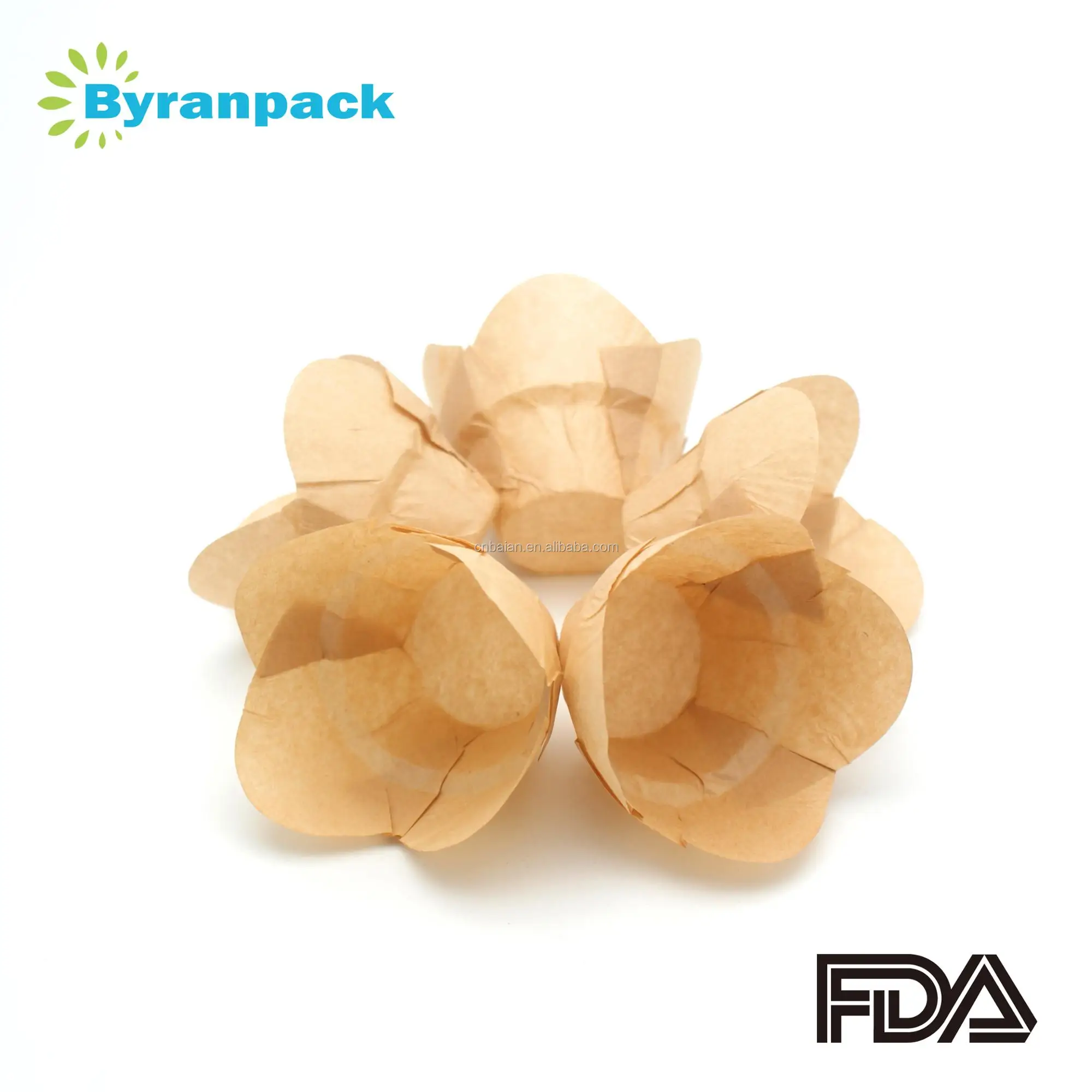 Original color factory outlet greaseproof paper lotus cupcake liners