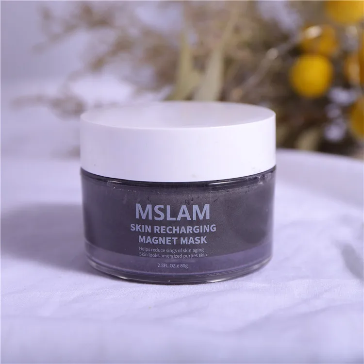 Factory Price Professional Natural Magnet Beauty Facial Mask deep pore cleansing moisturize masque