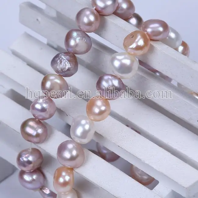 Wholesale jewelry real natural pearl colorful baroque pearl bracelet jewelry
