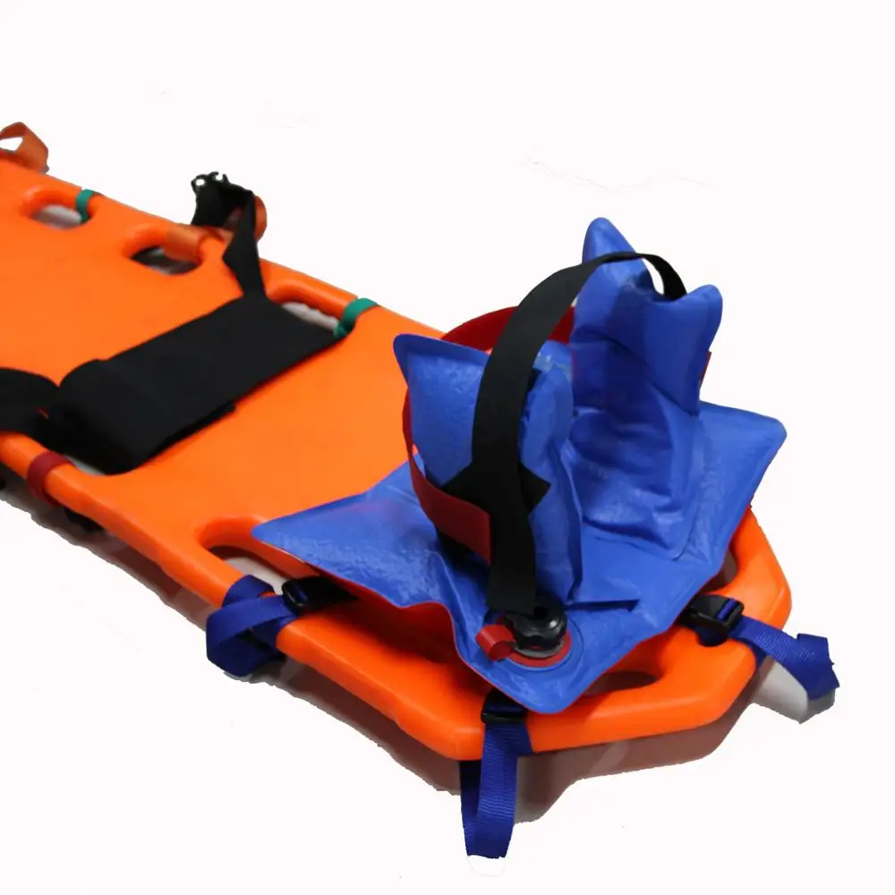 
VSA-2A10 Scoop stretcher head immobilizer and neck traction device for spine board in China 