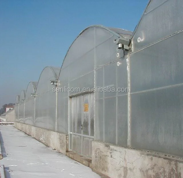Double Layer Inflated Poly Film Greenhouses
