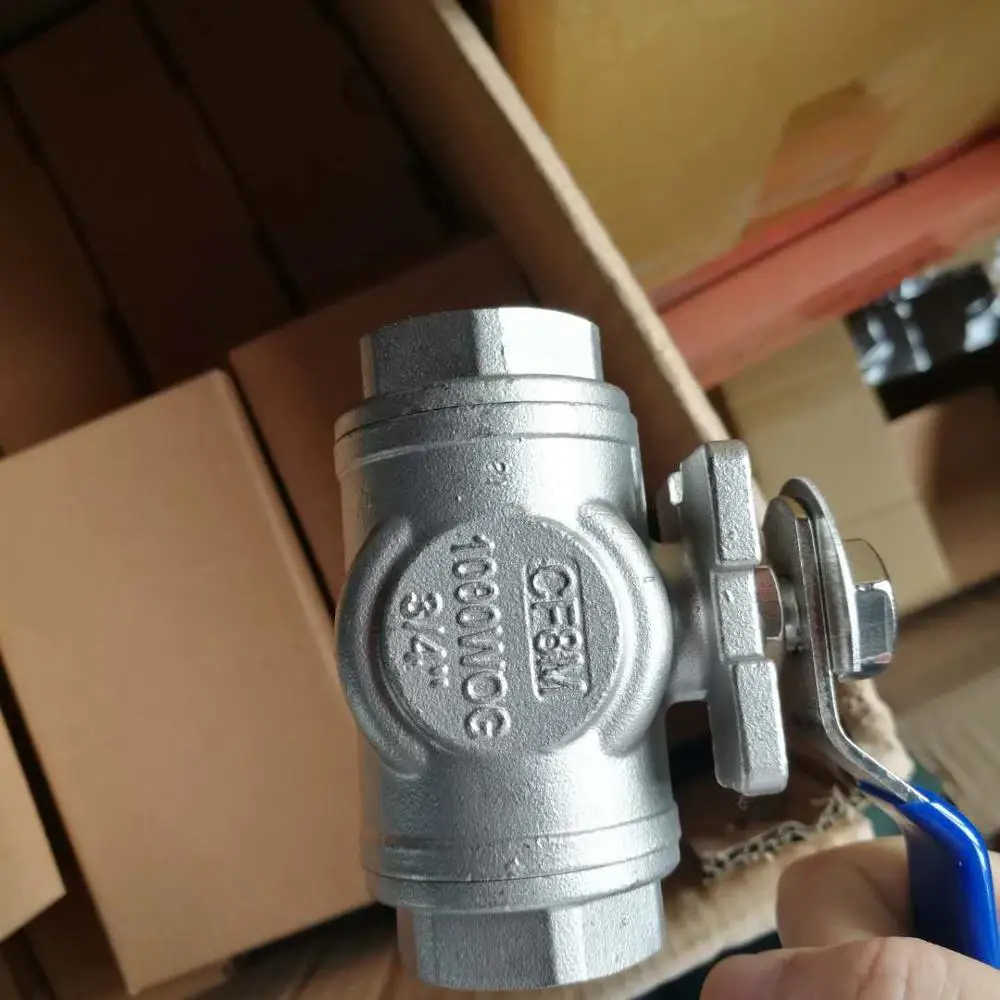 motorized three  way thread  normally closed ball  valve