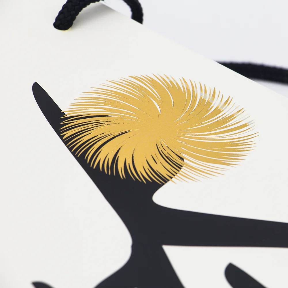 OEM Logo Luxury Brand Paper Bag Craft Paper Gift Bag Paper Shopping Bags For Sale