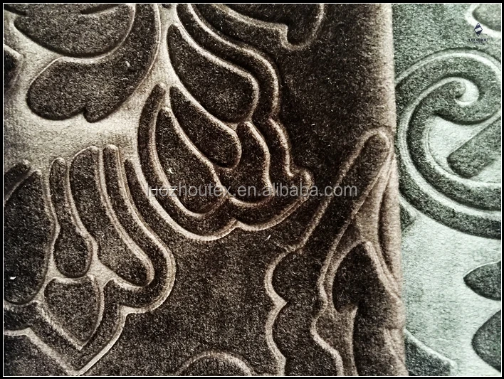  Бархатная ткань с 3D тиснением