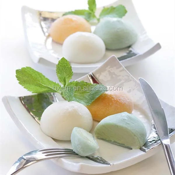 Automatic Singapore Sweet Mochi Ice Cream Machine Make Up