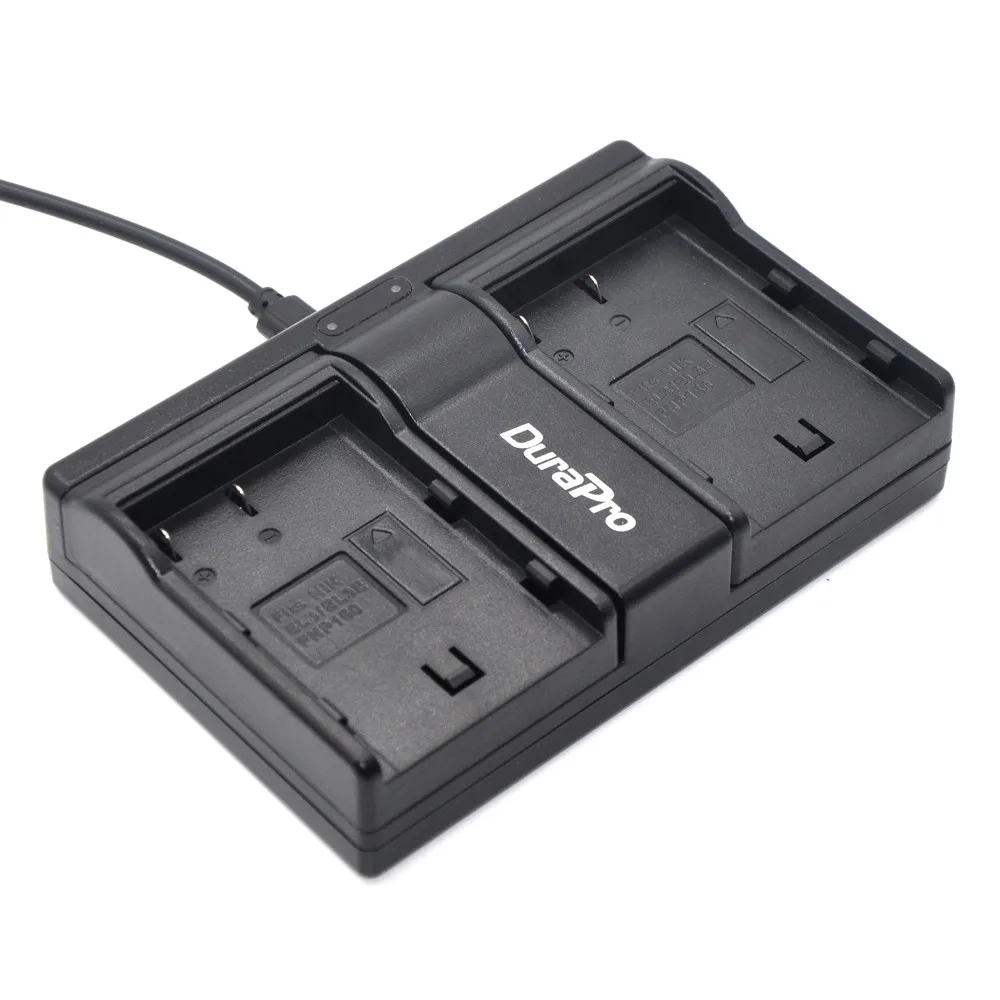 
DuraPro USB Dual Channel Charger for Nikon ENEL3E EN EL3E EN-EL3e EN-EL3 battery and D30 D50 D70 D80 D90 D100 D200 D300 D300S 