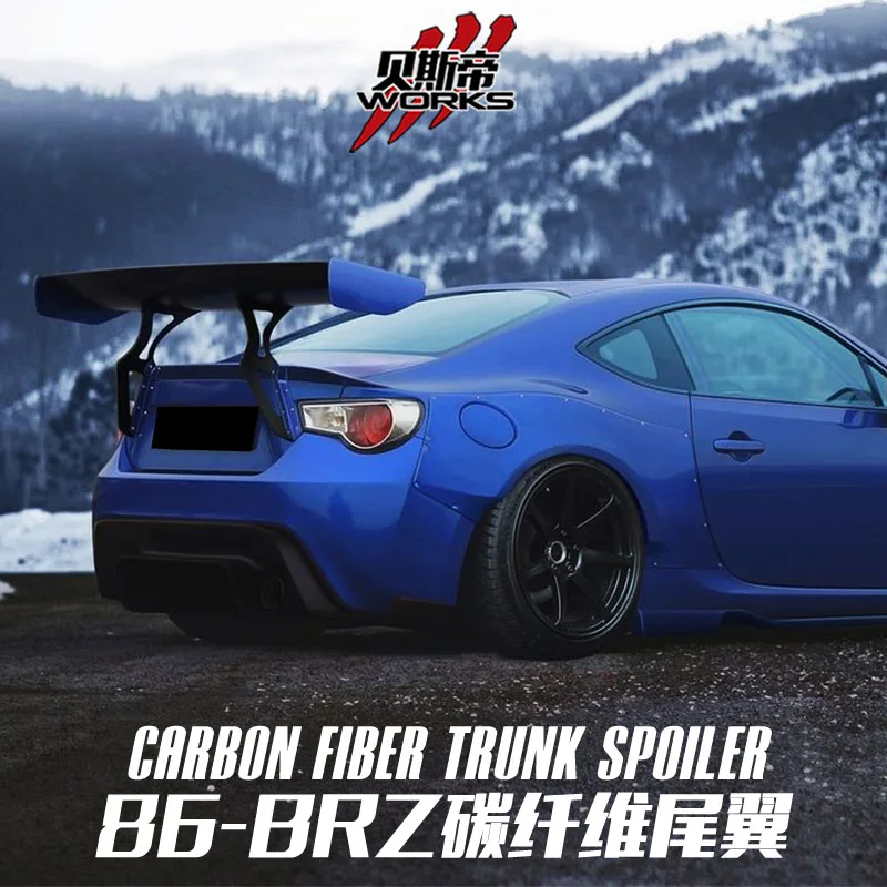 Carbonado GT86 FRS BRZ RBY стиль углеродное волокно багажник спойлер Крылья