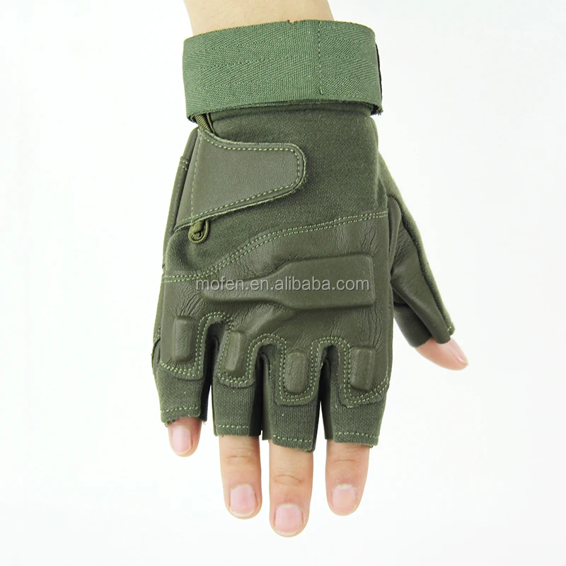 Лучший тактический перчатки без пальцев съемки перчатки